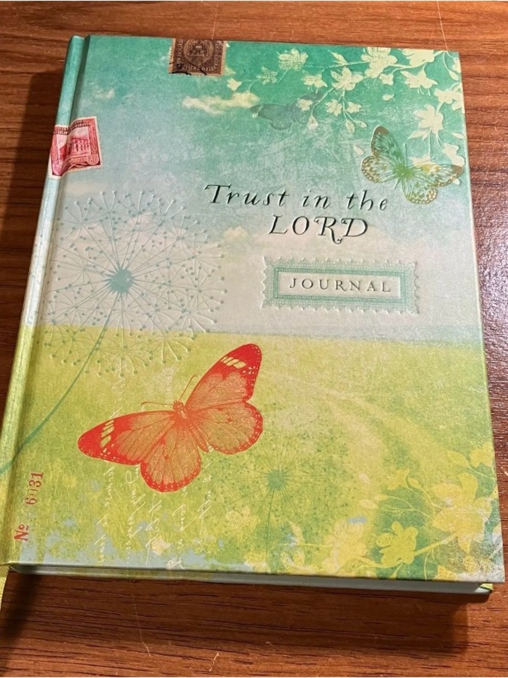 TRUST IN THE LORD Religious Journal Hardcover by Ellie Claire NEW